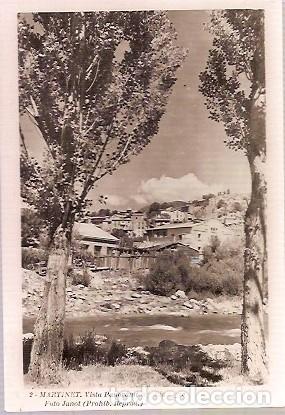 Postales: ANTIGUA POSTAL 2 MARTINET VISTA PANORAMICA Y RIO SEGRE FOTO JANOT ESCRITA 1956