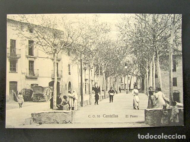 Postales: POSTAL CENTELLAS, BARCELONA. EL PASEO. - Foto 1