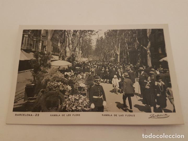 Postales: BARCELONA RAMBLA DE LAS FLORES - Foto 1