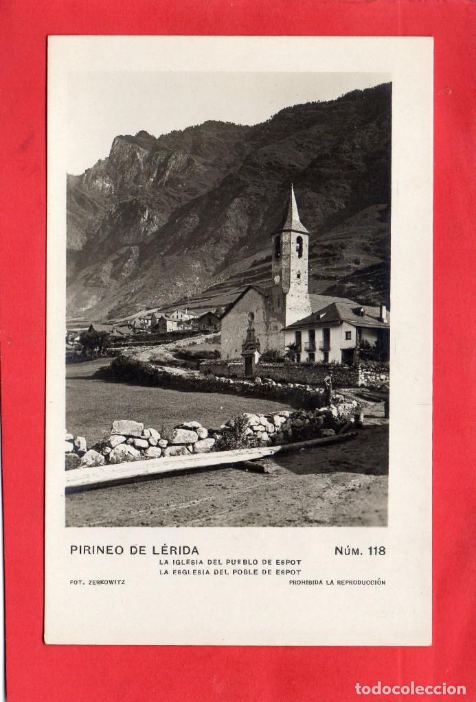 Postales: pirineo de l&eacute;rida. 118 la iglesia. zerkowitz
