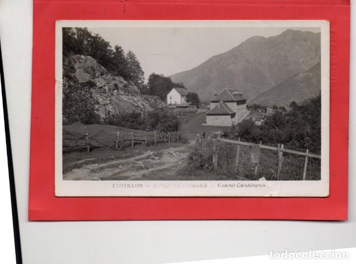 Postales: vall de aran. portillon. cuartel carabineros