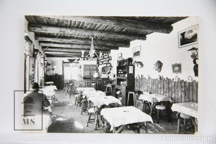 Postales: Postal Fotogr&aacute;fica - Refugio Puerto de Ager, Comedor N&ordm; 1 - Lerida - Edit. Sicilia - Sin Circular