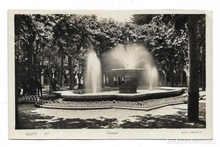 Postales: OLOT N&ordm; 29 PARQUE .- EDICION ARQUES S/C - Foto 1