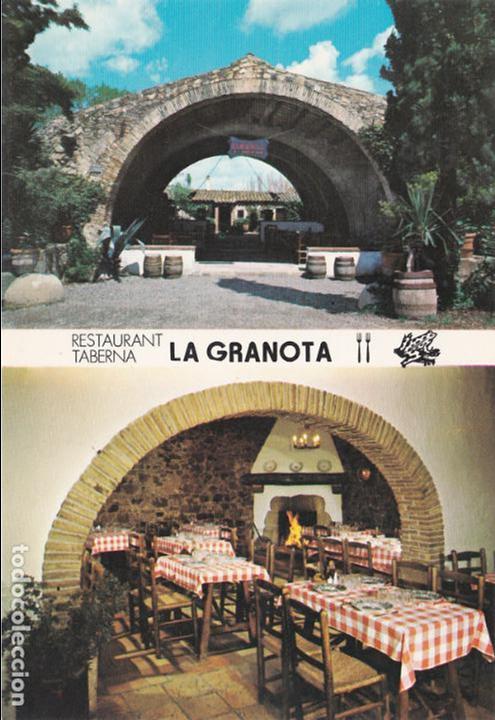 Postales: restaurant taberna la granota, sils, gerona - Foto 1