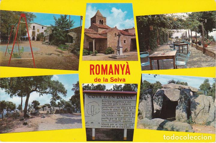 Postales: romanya de la selva, gerona - Foto 1
