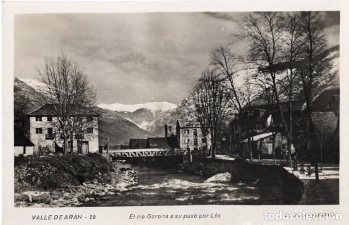 Postales: valle de aran. les. rio garona. capdevila - Foto 1
