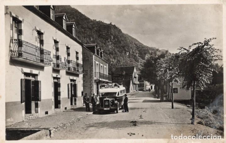 Postales: valle de aran. les. 8451 parada autos de linea. zerkowitz