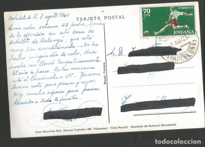 Postales: HOSTALETS  DE BALENYA - CASA EJERCICIOS - ROQUE - (53.516) - Foto 2