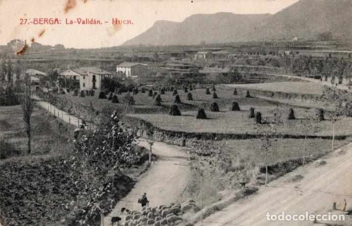 Postales: berga. 27 la valld&aacute;n. huch - Foto 1