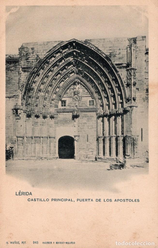 Postales: lerida. castillo principal. 948 hauser y menet