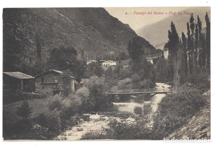 Postales: L&Eacute;RIDA- EDICIONES MARAVILLA.- N&ordm; 2, PAISATJE DEL BALIRA. PROP LA FARGA- SIN CIRCULAR