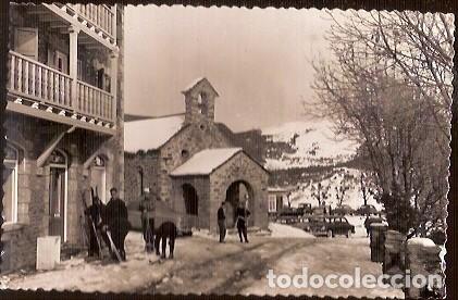 Cartes Postales: ANTIGUA POSTAL LA MOLINA 1 CAPILLA Y HOTEL ADSERA ESCRITA EDICINES SICILIA