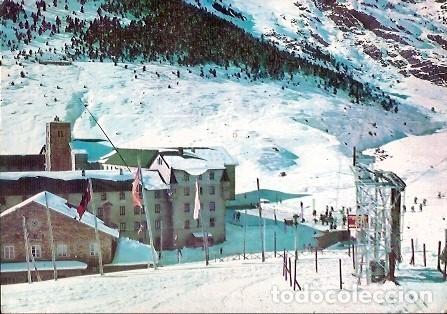 Postales: POSTAL A COLOR PIRINEU CATALA 4 SANTUARI DE LA MARE DE DEU DE NURIA VISTA DEL SANTUARI Y TELESQUI ES