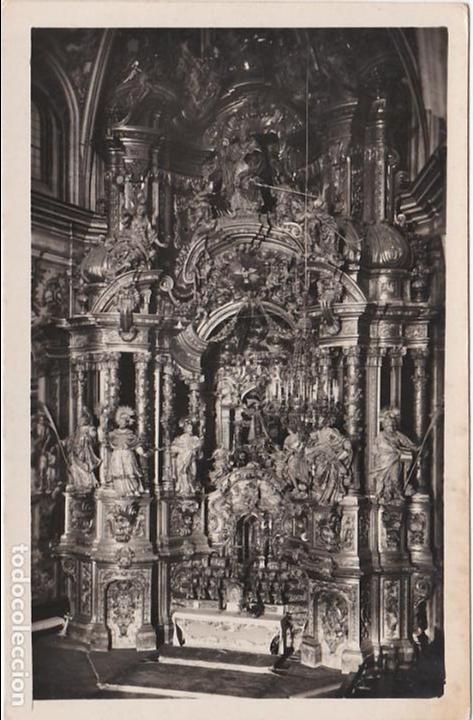 Postales: santa maria del miracle, altar major, lerida