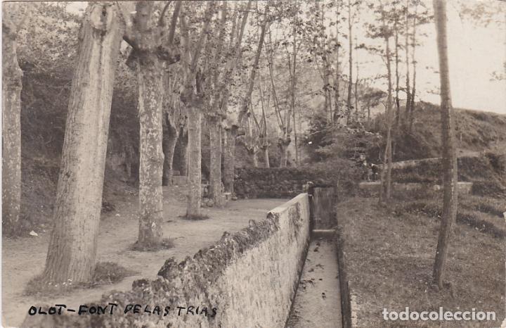 Postales: olot, font de las trias, gerona - Foto 1