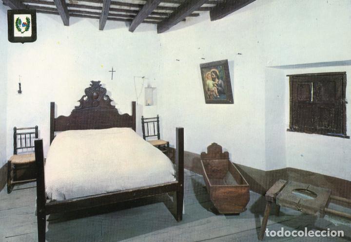 Postales: m03934 4049 Folguerolas Dormitorio Museu Verdaguer 1968 Escudo De Oro N&ordm;13