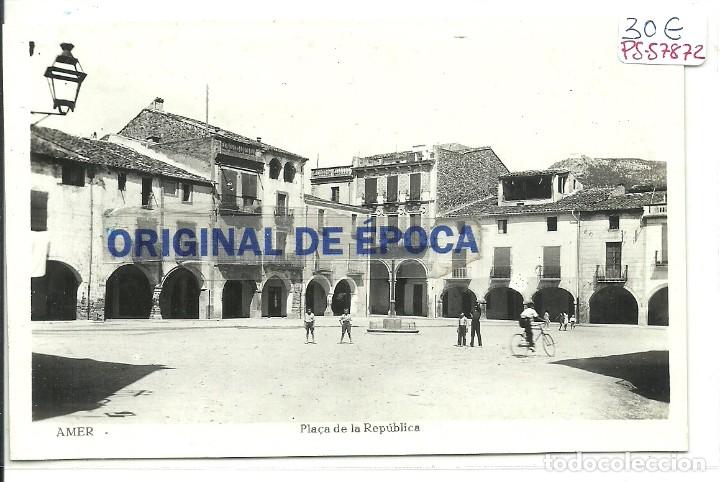 Postkarten: (PS-57872)POSTAL FOTOGRAFICA DE AMER-PLA&Ccedil;A DE LA REPUBLICA