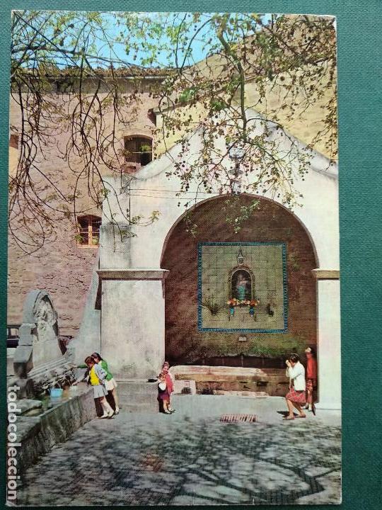 Postales: GUISONA. LERIDA. FUENTE DE LA VERGE DE LA SALUT. FOTO J. UBACH.