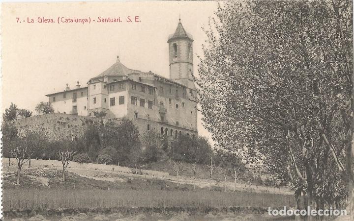 Postales: LA GLEVA, SANTUARI. S.E. - EDITA A.T.V. ANGEL TOLDR&Aacute; VIAZO N&ordm; 7 - SIN CIRCULAR