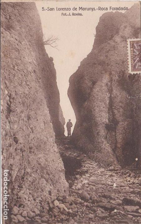 Postales: san lorenzo de morunys, roca foradada, lerida