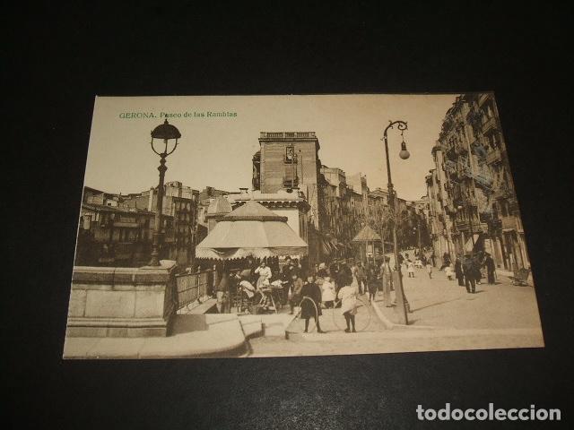 Postales: GERONA PASEO DE LAS RAMBLAS - Foto 1
