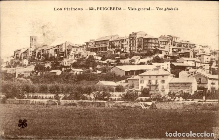 Postales: Los pirineos &ndash; 534 &ndash; Puigcerda &ndash; Vista General &ndash; Circulada