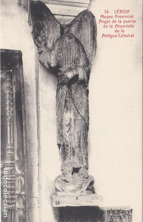 Postales: lerida, museo provincial angel de la puerta anunciata antigua catedral