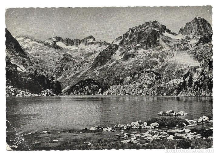 Postales: CALDAS DE BOHI N&ordm; 165 LAGO NEGRE Y SIERRA TUMENEIA Y BICIBERRI