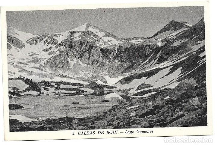 Postales: CALDAS DE BOHI N&ordm; 5 LAGO GEMENES .- HUECOGRABADO MUMBRU S/C