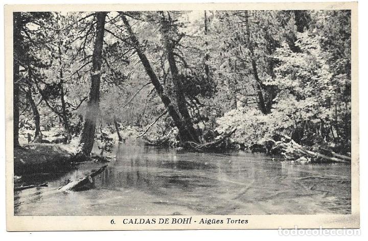 Postales: CALDAS DE BOHI N&ordm; 6 AIG&Uuml;ES TORTES .- HUECOGRABADO MUMBRU S/C