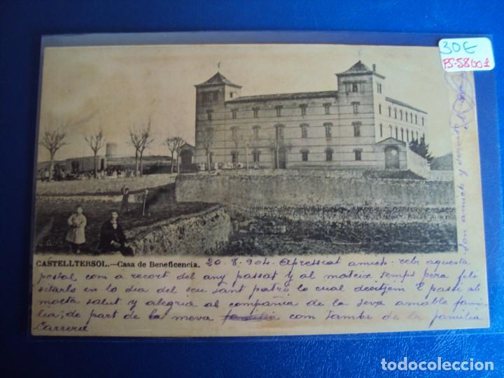 Postkarten: (PS-58001)POSTAL DE CASTELLTERSOL-CASA DE BENEFICENCIA