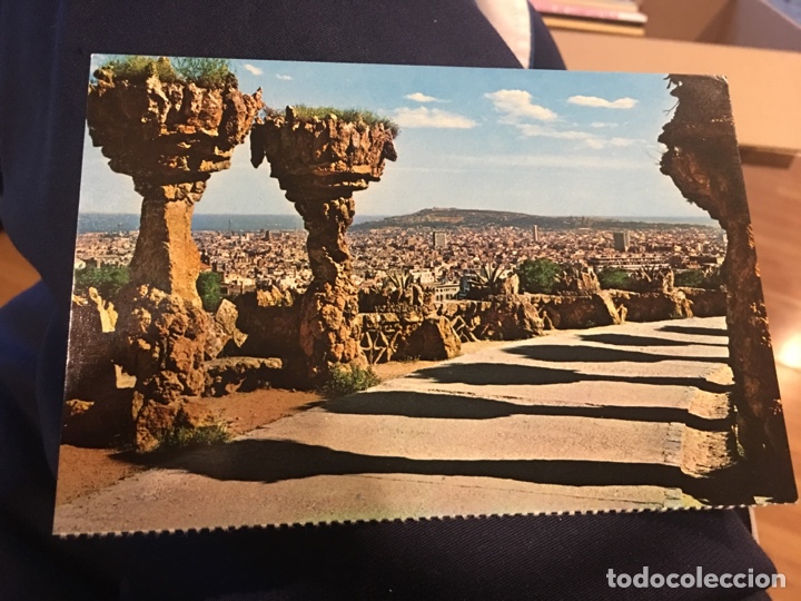 Postales: Postal Barcelona parque guell - Foto 1