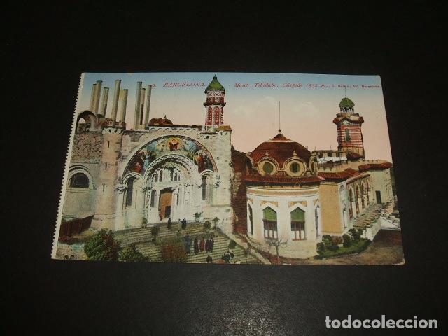 Postales: BARCELONA MONTE TIBIDABO CUSPIDE - Foto 1