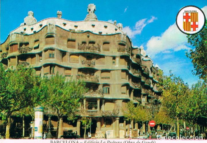 Postales: Barcelona, La Pedrera (Gaudi) - Foto 1