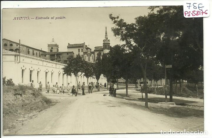 Postkarten: (PS-58176)POSTAL FOTOGRAFICA DE AVINYO-ENTRADA AL POBLE