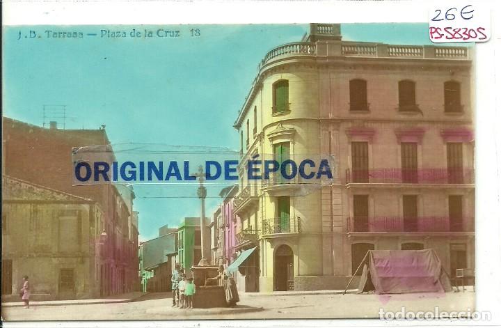 Postkarten: (PS-58305)POSTAL FOTOGRAFICA DE TARRASA-PLAZA DE LA CRUZ.J.B.