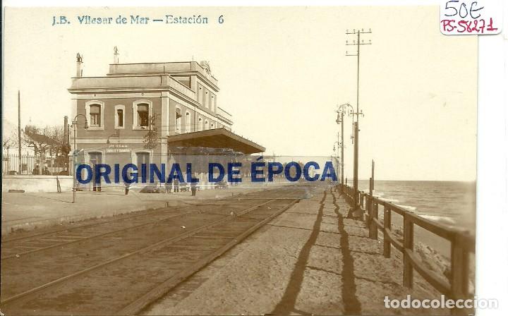 Postkarten: (PS-58271)POSTAL FOTOGRAFICA DE VILASAR DE MAR-ESTACIO-ESTACION.J.B.