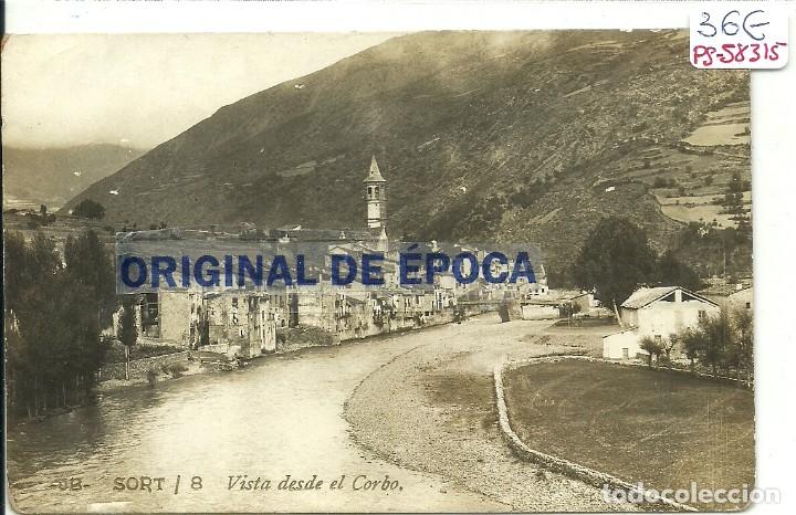 Postkarten: (PS-58315)POSTAL FOTOGRAFICA DE SORT-VISTA DESDE EL CORBO.J.B.