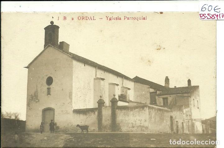 Postkarten: (PS-58417)POSTAL FOTOGRAFICA DE ORDAL-IGLESIA PARROQUIAL.J.B.
