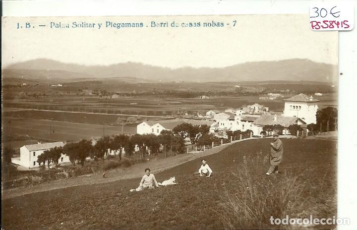 Postkarten: (PS-58415)POSTAL FOTOGRAFICA DE PALAU SOLICITAR Y PLEGAMANS-BARRI DE CASAS NOVAS.J.B.