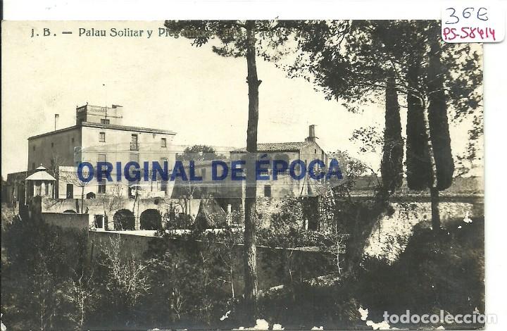 Postkarten: (PS-58414)POSTAL FOTOGRAFICA DE PALAU SOLICITAR Y PLEGAMANS-CASA PADRO.J.B.