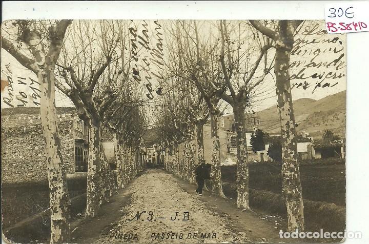 Postkarten: (PS-58410)POSTAL FOTOGRAFICA DE PINEDA-PASSEIG DE MAR.J.B.