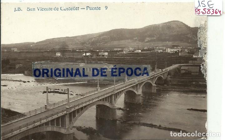 Postcards: (PS-58364)POSTAL FOTOGRAFICA DE SAN VICENTE DE CASTELLET-PUENTE.J.B.