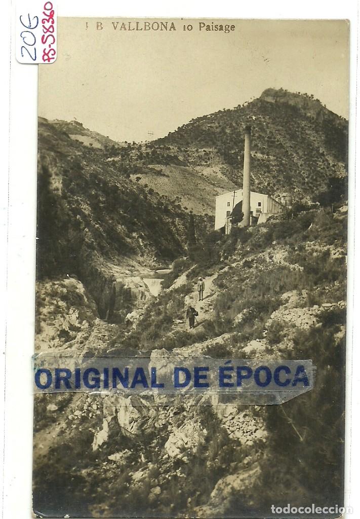 Postales: (PS-58360)POSTAL FOTOGRAFICA DE VALLBONA-PAISAGE.J.B.
