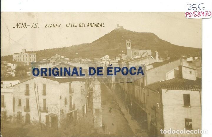 Postkarten: (PS-58470)POSTAL FOTOGRAFICA DE BLANES-CALLE DE ARRABAL.J.B.