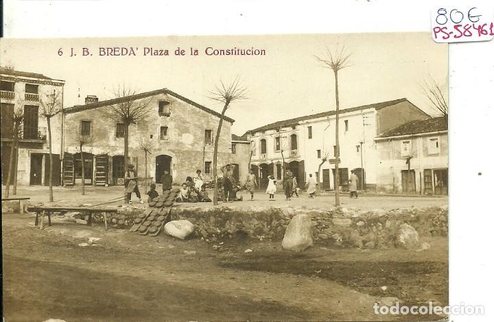 Postcards: (PS-58461)POSTAL FOTOGRAFICA DE BREDA-PLAZA DE LA CONSTITUCION.J.B.