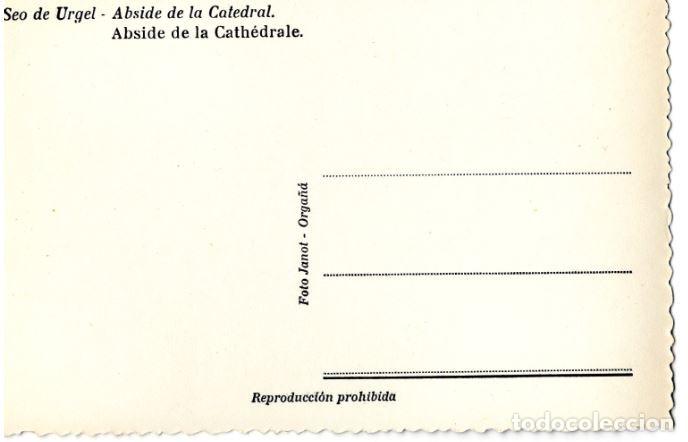 Postales: Seo de Urgel Abside de la Catedral - Foto 2