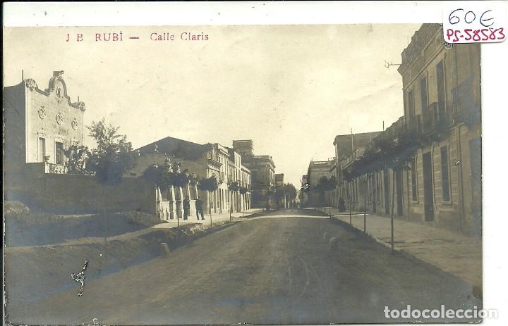 Postcards: (PS-58583)POSTAL FOTOGRAFICA DE RUBI-CALLE CLARIS.J.B.