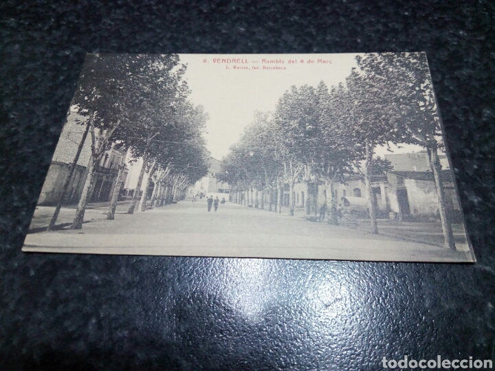 Postales: Postal de Vendrell. Rambla del 4 de Mar&ccedil; - Foto 1