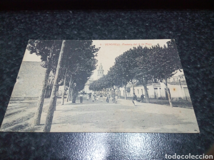 Postales: Postal de Vendrell. Passeig del 4 de Mar&ccedil; - Foto 1